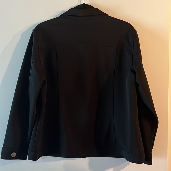 Ladies Black Jacket Size Large - Picture 2 of 6